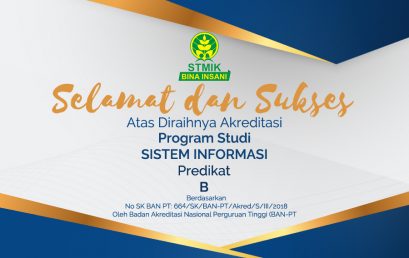 Hasil Akreditas Program Studi Sistem Informasi