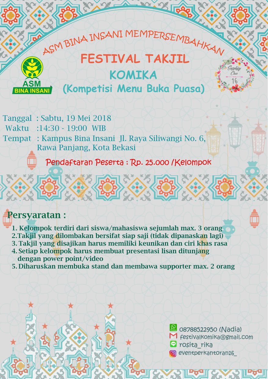 Festival Takjil Komika