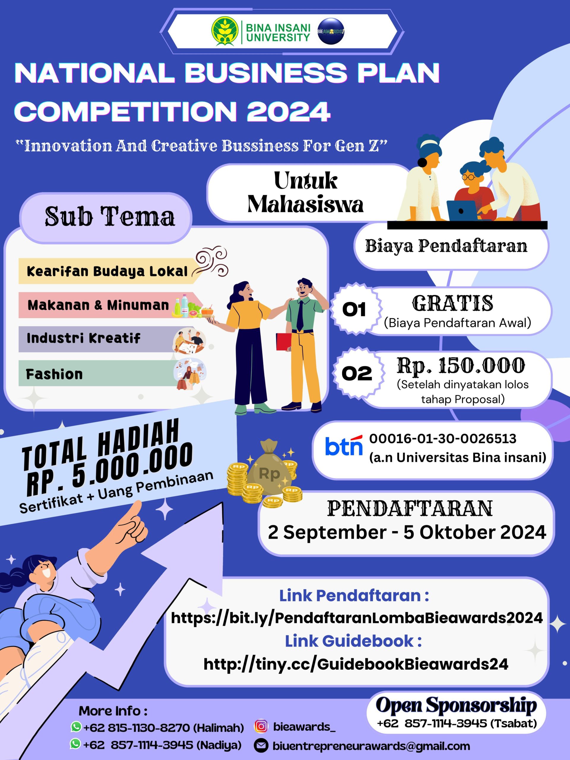 NATIONAL BUSINESS PLAN COMPETITION 2024 NATIONAL BUSINESS PLAN COMPETITION 2024