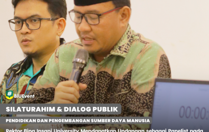 Rektor Bina Insani University Hadiri Dialog Publik di Islamic Center Bekasi