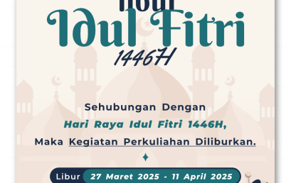 Pengumuman Libur Hari Raya Idul Fitri 1446 H