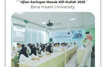 Pelaksanaan Ujian Saringan Masuk KIP Kuliah 2025 Gelombang 1