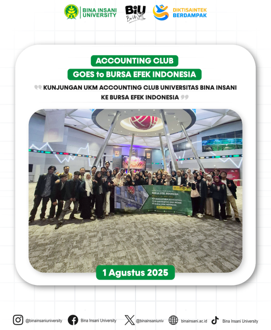 Accounting Club Universitas Bina Insani Kunjungi Bursa Efek Indonesia