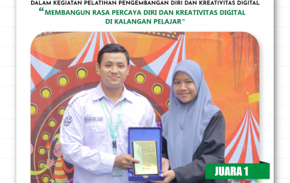 Bina Insani University Serahkan Hadiah kepada Rohis SMK Al-Muhtadin Bekasi