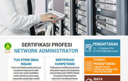 Sertifikasi Profesi Network Administrator