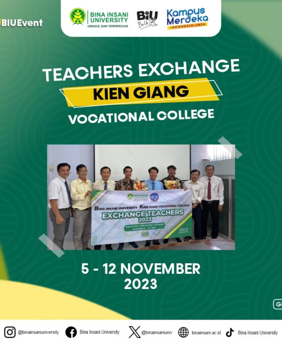 Teachers Exchange to Kien Giang Vocational College Vietnam