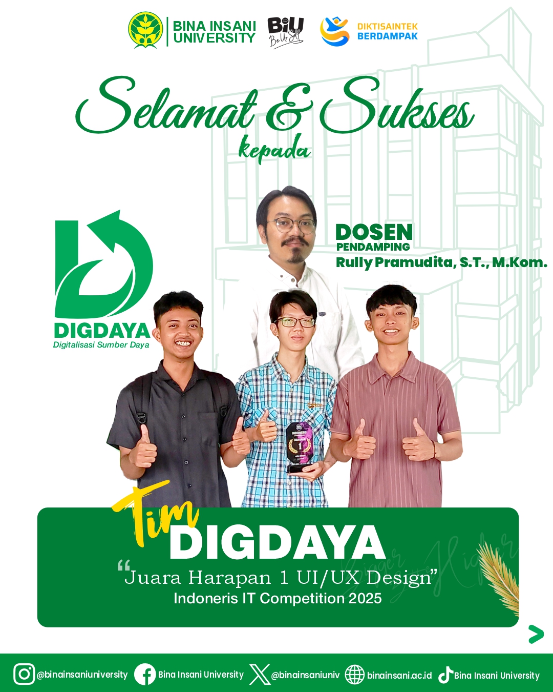 DIGDAYA (Digitalisasi Sumber Daya) – INDONERIS IT 2025 DIGDAYA (Digitalisasi Sumber Daya) – INDONERIS IT 2025