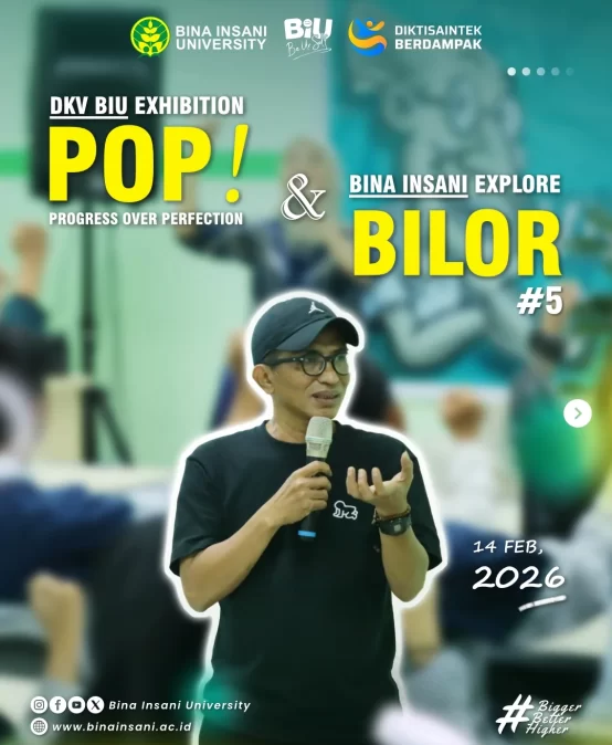 BILOR ke-5 dan DKV BIU Exhibition Resmi Digelar di Bina Insani University