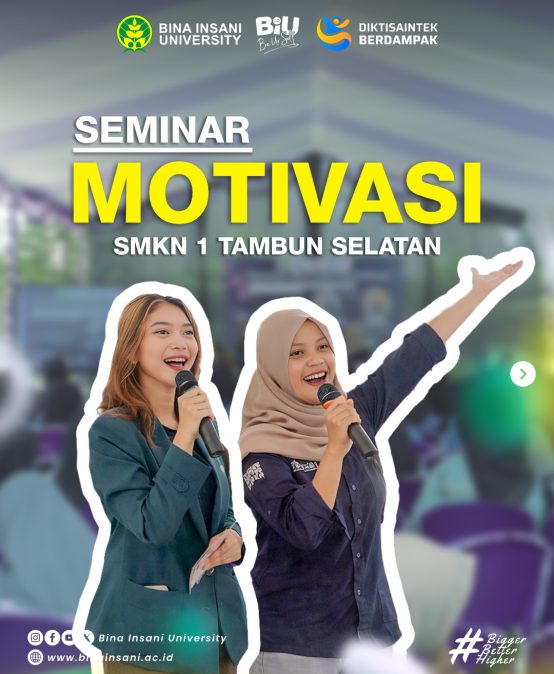 BiU Hadir di Seminar Motivasi “AI dan Masa Depan Karier” di SMKN 1 Tambun Selatan